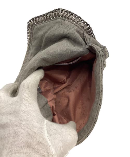 STELLA McCARTNEY（ステラマッカートニー）STELLA McCARTNEY (ステラマッカートニー) ファラベラミニ キルティング ショルダーバッグ グレーの古着・服飾アイテム