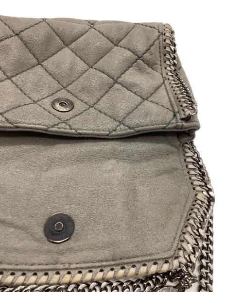 STELLA McCARTNEY（ステラマッカートニー）STELLA McCARTNEY (ステラマッカートニー) ファラベラミニ キルティング ショルダーバッグ グレーの古着・服飾アイテム