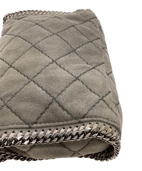 STELLA McCARTNEY（ステラマッカートニー）STELLA McCARTNEY (ステラマッカートニー) ファラベラミニ キルティング ショルダーバッグ グレーの古着・服飾アイテム