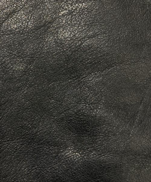 GIORGIO BRATO（ジョルジョブラッド）GIORGIO BRATO (ジョルジョブラッド) ラムレザージャケット ブラック サイズ:48の古着・服飾アイテム