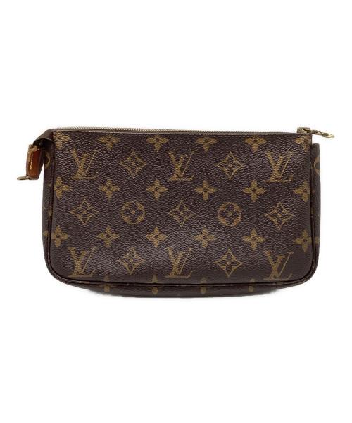 LOUIS VUITTON（ルイ ヴィトン）LOUIS VUITTON (ルイ ヴィトン) M51980　ポシェットアクセソワール モノグラム  ブラウンの古着・服飾アイテム