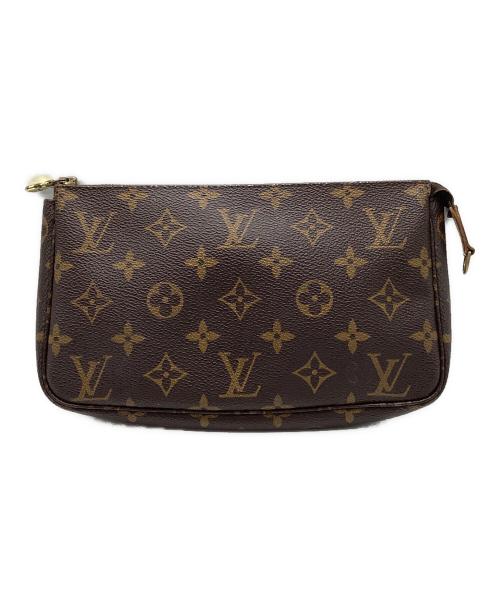 LOUIS VUITTON（ルイ ヴィトン）LOUIS VUITTON (ルイ ヴィトン) M51980　ポシェットアクセソワール モノグラム  ブラウンの古着・服飾アイテム