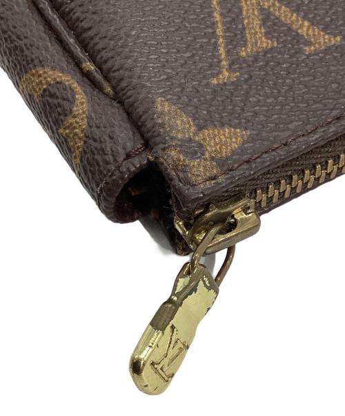 LOUIS VUITTON（ルイ ヴィトン）LOUIS VUITTON (ルイ ヴィトン) M51980　ポシェットアクセソワール モノグラム  ブラウンの古着・服飾アイテム