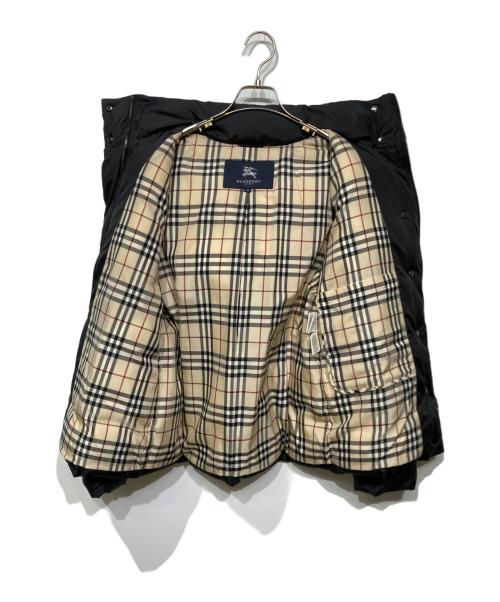 BURBERRY LONDON（バーバリーロンドン）BURBERRY LONDON (バーバリーロンドン) フォクスファー付 ダウンジャケット ブラック サイズ:Mの古着・服飾アイテム