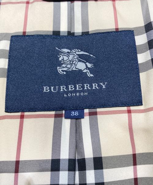 BURBERRY LONDON（バーバリーロンドン）BURBERRY LONDON (バーバリーロンドン) フォクスファー付 ダウンジャケット ブラック サイズ:Mの古着・服飾アイテム