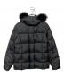 BURBERRY LONDON (バーバリーロンドン) フォクスファー付 ダウンジャケット ブラック サイズ:M：20000円