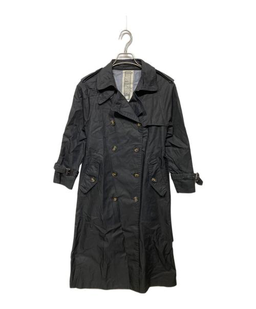 l'impermeabile（リンペルメアビレ）l'impermeabile (リンペルメアビレ) NELSON DONNA トレンチコート ネイビー サイズ:40の古着・服飾アイテム