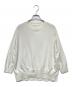 GALERIE VIE（ギャルリーヴィー）の古着「プレーンコットン クルーネックプルオーバー」｜ホワイト