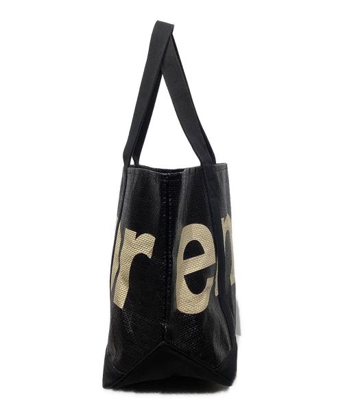 SUPREME（シュプリーム）SUPREME (シュプリーム) 20SS　Raffia Tote ブラックの古着・服飾アイテム