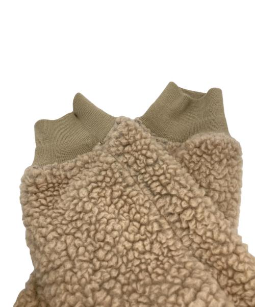 THE NORTHFACE PURPLELABEL（ザ・ノースフェイス パープルレーベル）THE NORTHFACE PURPLELABEL (ザ・ノースフェイス パープルレーベル) Wool Boa Fleece Denali Coat（ウール ボア フリース デニール コート) ベージュ×カーキ サイズ:XSの古着・服飾アイテム