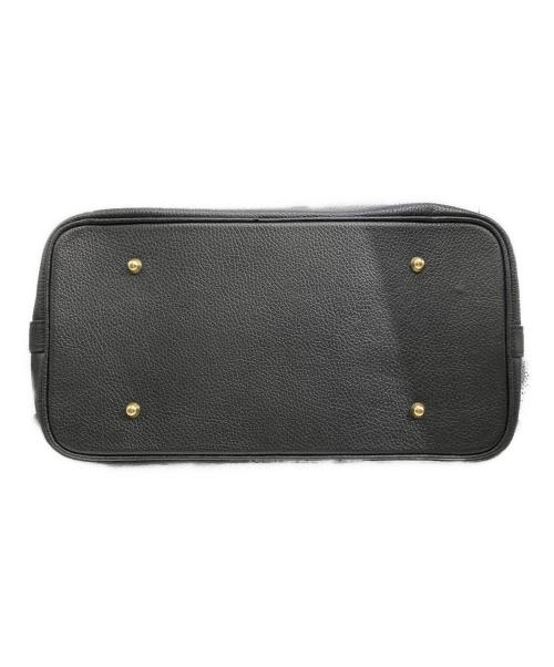 Milos（ミロス）Milos (ミロス) 金具付きトート ブラックの古着・服飾アイテム