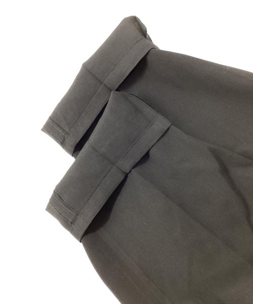 JIL SANDER（ジルサンダー）JIL SANDER (ジルサンダー) Wool Gabardine Trousers ブラック サイズ:46の古着・服飾アイテム