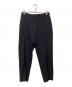 JIL SANDER（ジルサンダー）の古着「Wool Gabardine Trousers」｜ブラック