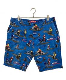 SUPREME（シュプリーム）の古着「motocross shorts」｜ブルー