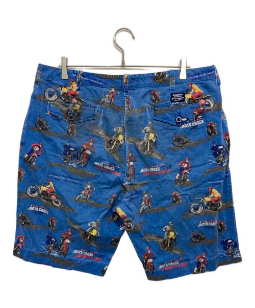 SUPREME（シュプリーム）SUPREME (シュプリーム) motocross shorts ブルー サイズ:36の古着・服飾アイテム