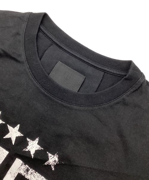 GIVENCHY（ジバンシィ）GIVENCHY (ジバンシィ) 4G LOGO PRINTED COTTON T-SHIRT ブラック サイズ:Mの古着・服飾アイテム