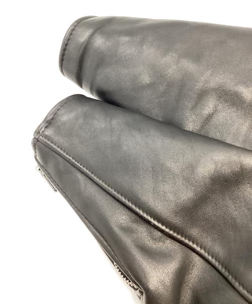 Schott（ショット）Schott (ショット) ライナー付シングルライダースジャケット　641 ブラック サイズ:38の古着・服飾アイテム