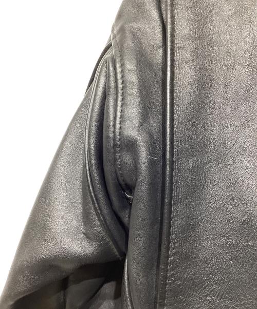 Schott（ショット）Schott (ショット) ライナー付シングルライダースジャケット　641 ブラック サイズ:38の古着・服飾アイテム