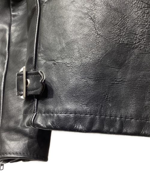 Schott（ショット）Schott (ショット) ライナー付シングルライダースジャケット　641 ブラック サイズ:38の古着・服飾アイテム