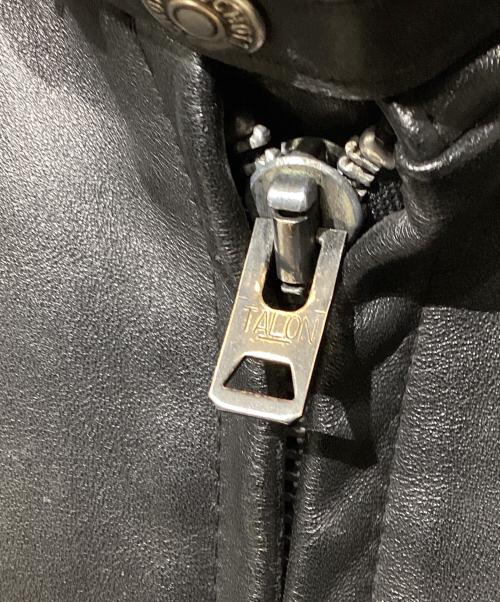 Schott（ショット）Schott (ショット) ライナー付シングルライダースジャケット　641 ブラック サイズ:38の古着・服飾アイテム