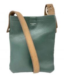 HENDER SCHEME（エンダースキーマ）の古着「One Side Belt Bag Small」｜グリーン×ブラウン