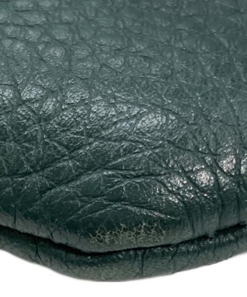 HENDER SCHEME（エンダースキーマ）HENDER SCHEME (エンダースキーマ) One Side Belt Bag Small グリーン×ブラウンの古着・服飾アイテム