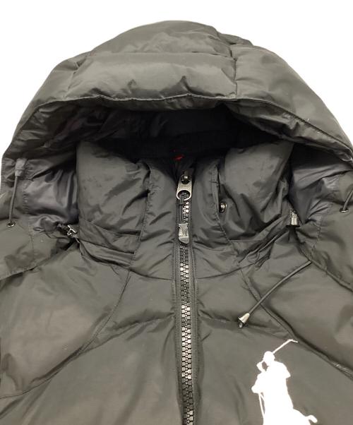 POLO RALPH LAUREN（ポロ・ラルフローレン）POLO RALPH LAUREN (ポロ・ラルフローレン) ビッグポニー ダウンベスト ブラック サイズ:XSの古着・服飾アイテム