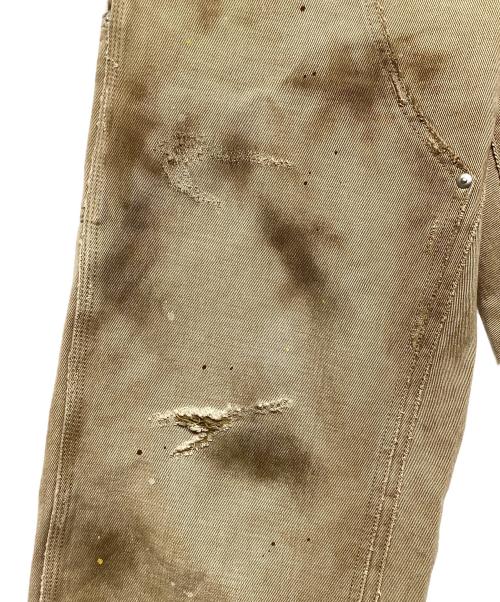 Vuja De（ヴジャデ）Vuja De (ヴジャデ) GUNTHER DESTROYED DOUBLE-KNEE PANTS ベージュ サイズ:Mの古着・服飾アイテム