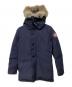 CANADA GOOSE（カナダグース）の古着「Jasper Parka 3438JM」｜ネイビー×ブルー