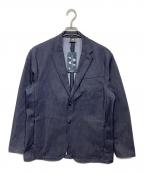 NEW BALANCEニューバランス）の古着「Met24 Denim Single Jacket」｜インディゴ