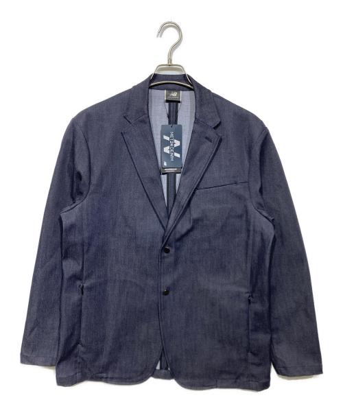 NEW BALANCE（ニューバランス）NEW BALANCE (ニューバランス) Met24 Denim Single Jacket インディゴ サイズ:L 未使用品の古着・服飾アイテム