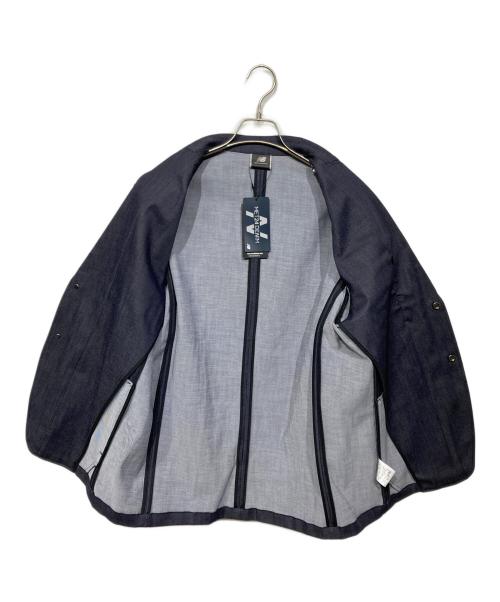 NEW BALANCE（ニューバランス）NEW BALANCE (ニューバランス) Met24 Denim Single Jacket インディゴ サイズ:L 未使用品の古着・服飾アイテム