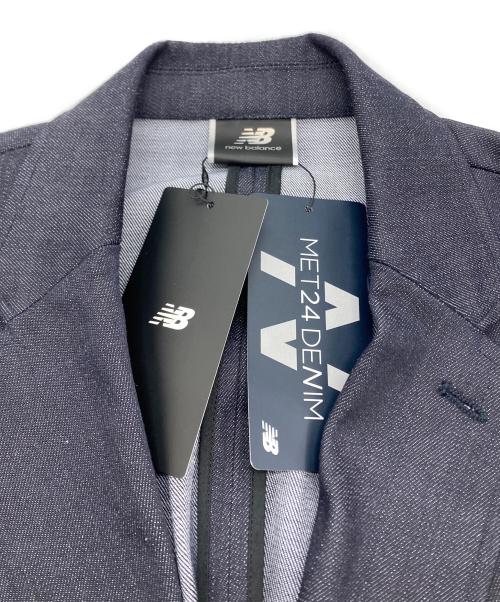 NEW BALANCE（ニューバランス）NEW BALANCE (ニューバランス) Met24 Denim Single Jacket インディゴ サイズ:L 未使用品の古着・服飾アイテム