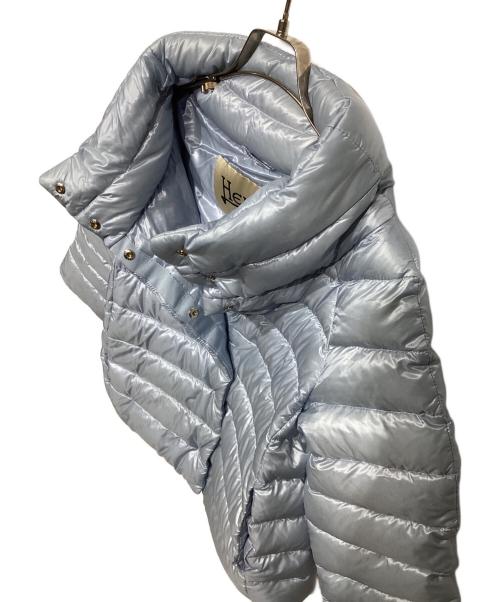 HERNO（ヘルノ）HERNO (ヘルノ) SOFIA　ショートダウンジャケット　PI0046DIC-12017-9004 スカイブルー サイズ:40の古着・服飾アイテム