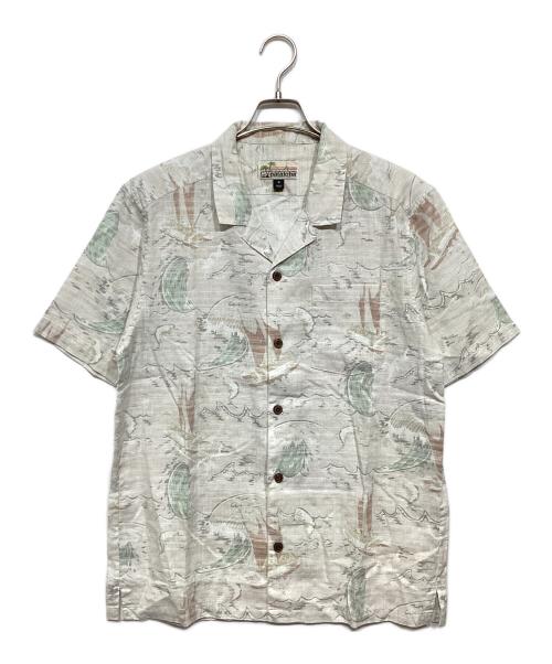 Patagonia（パタゴニア）Patagonia (パタゴニア) アロハシャツ ベージュ サイズ:Mの古着・服飾アイテム