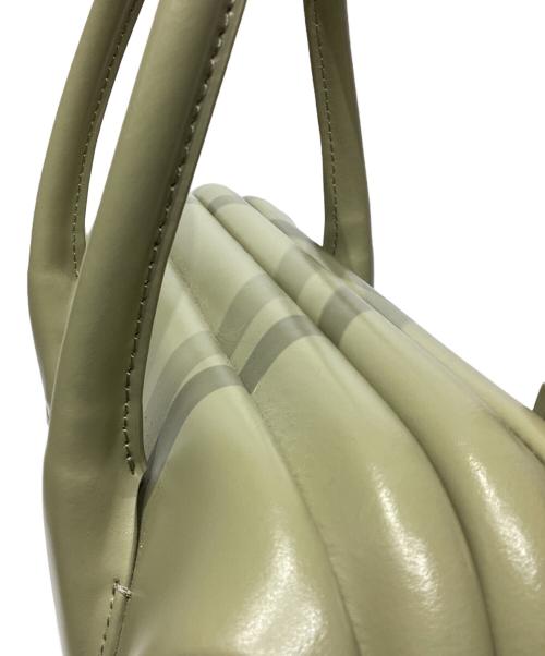 osoi（オソイ）osoi (オソイ) BOAT BROTハンドバッグ カーキの古着・服飾アイテム