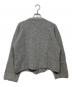 nest Robe (ネストローブ) ウールツイードニットカーディガン01233-1037 グレー サイズ:Free：11000円