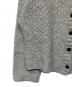 中古・古着 nest Robe (ネストローブ) ウールツイードニットカーディガン01233-1037 グレー サイズ:Free：11000円