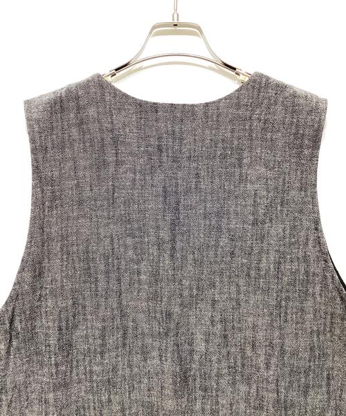 atelier naruse（アトリエナルセ）atelier naruse (アトリエナルセ) コットンスラブジャンパースカート ブラック サイズ:Freeの古着・服飾アイテム