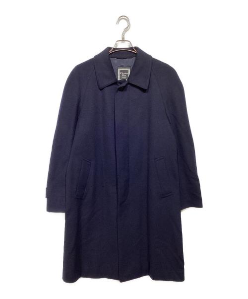 Christian Dior MONSIEUR（クリスチャンディオールムッシュ）Christian Dior MONSIEUR (クリスチャンディオールムッシュ) カシミヤコート ネイビー サイズ:Sの古着・服飾アイテム