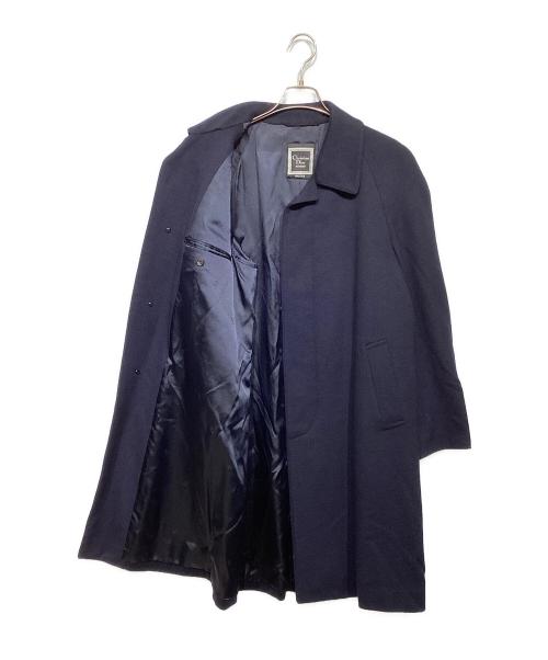 Christian Dior MONSIEUR（クリスチャンディオールムッシュ）Christian Dior MONSIEUR (クリスチャンディオールムッシュ) カシミヤコート ネイビー サイズ:Sの古着・服飾アイテム