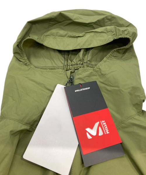 MILLET（ミレー）MILLET (ミレー) ブリーズバリヤーワイルダーライトジャケット オリーブ サイズ:M 未使用品の古着・服飾アイテム