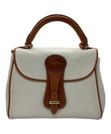DOONEY&BOURKE（ドゥーニーアンドバーク）の古着「フラップ ハンドバッグ」｜ホワイト
