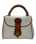 DOONEY&BOURKE（ドゥーニーアンドバーク）の古着「フラップ ハンドバッグ」｜ホワイト