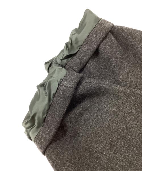 HERMES（エルメス）HERMES (エルメス) ヴィンテージカシミヤバルマカーンコート グレー サイズ:52の古着・服飾アイテム