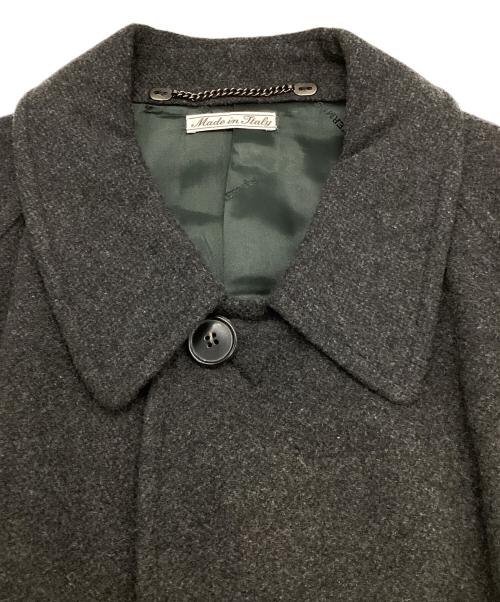 HERMES（エルメス）HERMES (エルメス) ヴィンテージカシミヤバルマカーンコート グレー サイズ:52の古着・服飾アイテム