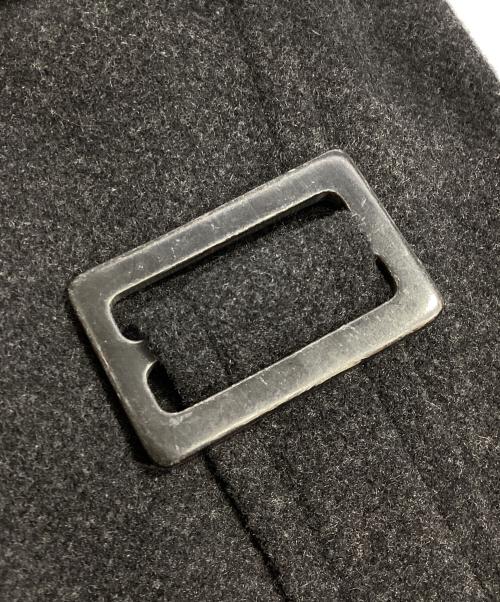 HERMES（エルメス）HERMES (エルメス) ヴィンテージカシミヤバルマカーンコート グレー サイズ:52の古着・服飾アイテム