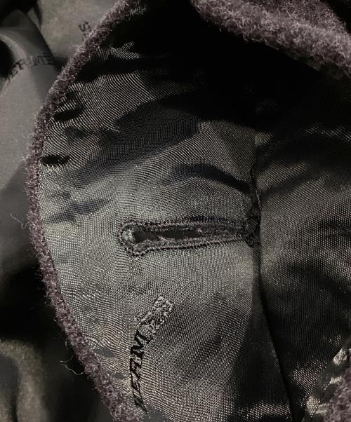 HERMES（エルメス）HERMES (エルメス) ヴィンテージカシミヤバルマカーンコート グレー サイズ:52の古着・服飾アイテム
