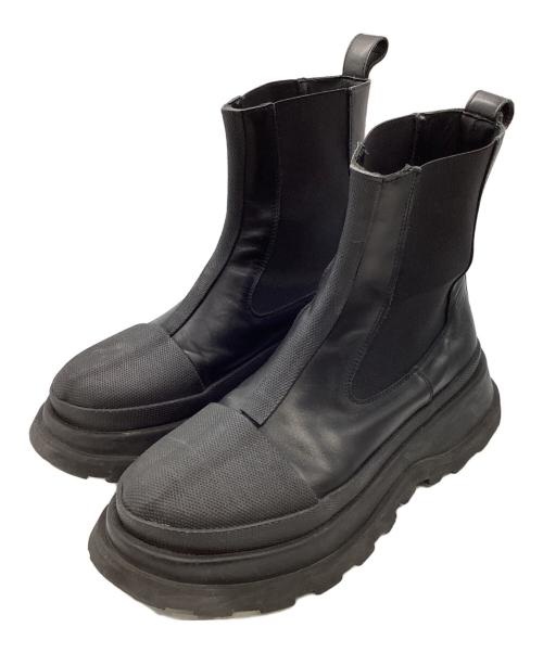 JIL SANDER（ジルサンダー）JIL SANDER (ジルサンダー) チェルシーブーツ　JS37070A ブラック サイズ:38の古着・服飾アイテム