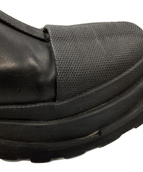 JIL SANDER（ジルサンダー）JIL SANDER (ジルサンダー) チェルシーブーツ　JS37070A ブラック サイズ:38の古着・服飾アイテム